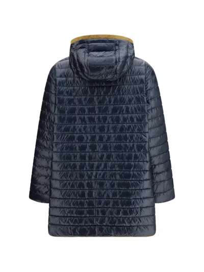 Herno Double-face Down Jacket In Brown