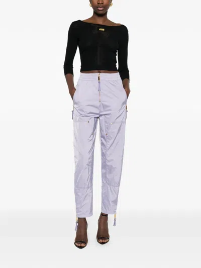 Elisabetta Franchi Logo-plaque Sweater In Black