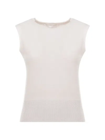 Antonelli Sleeveless Knitwear In Neutral