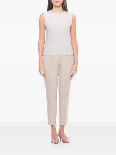Antonelli Sleeveless Knitwear In Neutral