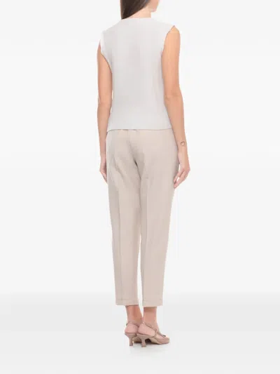 Antonelli Sleeveless Knitwear In Neutral