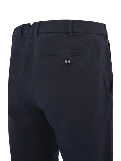 Agnona Straight-leg Trousers In Blue