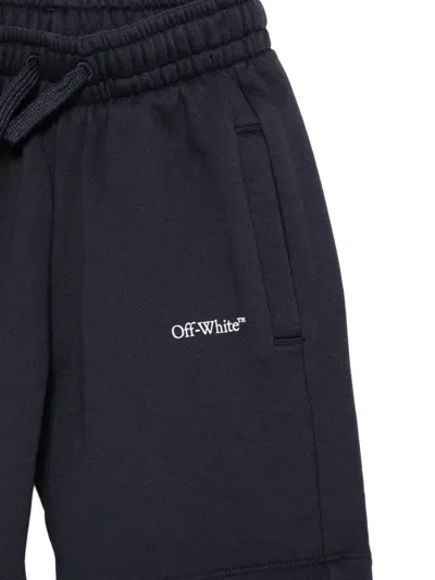 Off-white Drawstring Shorts In Blue