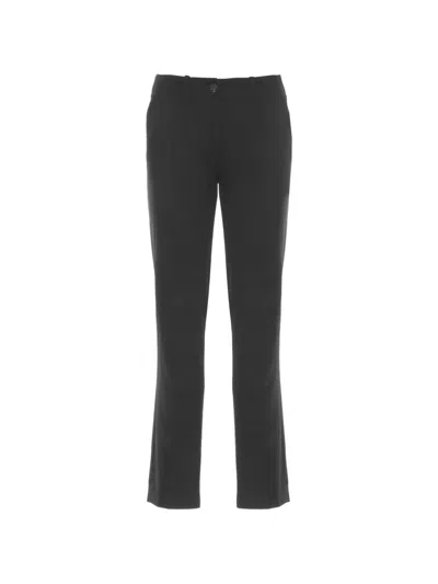 Rrd Button Trousers In Black