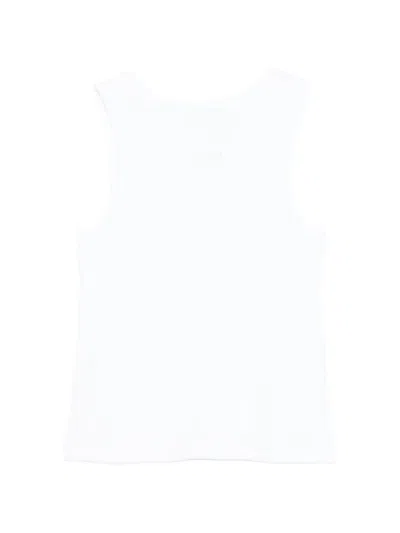 Msgm Ribbon Tank Top In Multi