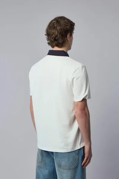 Moncler Ss Polo In White