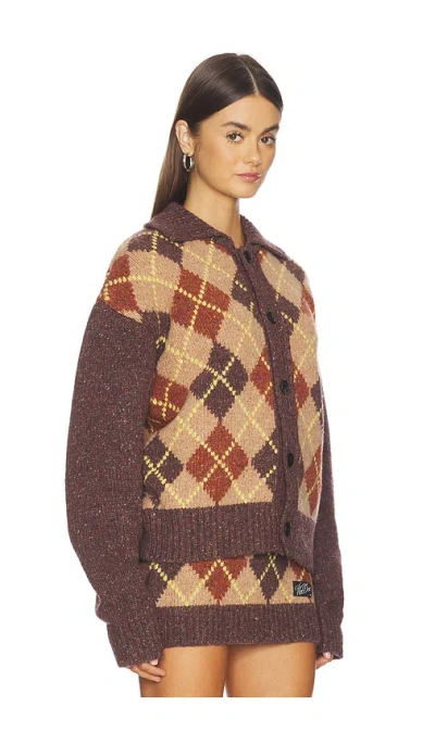 We11 Done Intarsia 가디건 In Multi