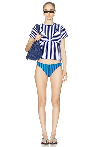 Simon Miller Bwai Bikini Bottom In Blue