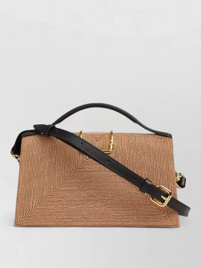 Jacquemus Shoulder Bag Top Handle Geometric Pattern