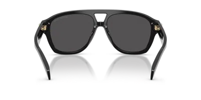 Michael Kors Grenada 56mm Aviator Sunglasses In Metallic