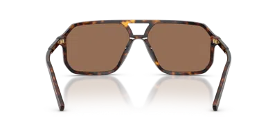 Dolce & Gabbana Pilot-frame Tortoiseshell Sunglasses In Brown