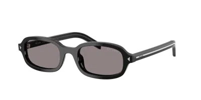 Prada Full Frame Sunglasses In Black