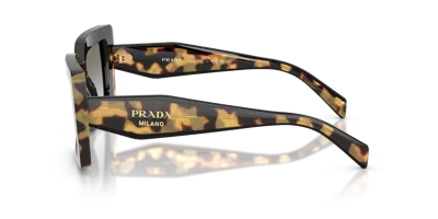 Prada 0pr D01s Oversized Square Frame Sunglasses In Black