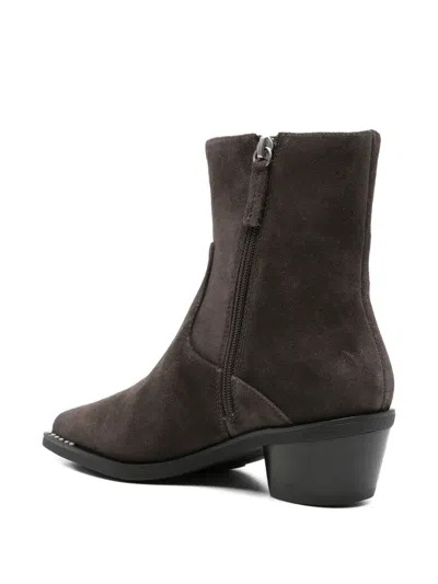 Ash Hasley03 Ankle Boots In Black