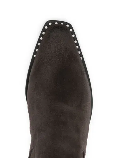 Ash Hasley03 Ankle Boots In Black