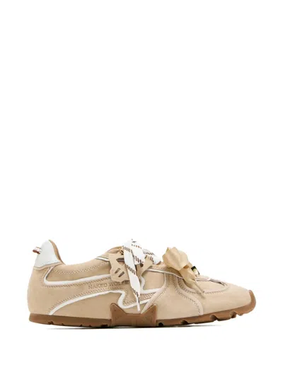 Naked Wolfe Adorad Lace-up Sneakers In Neutral