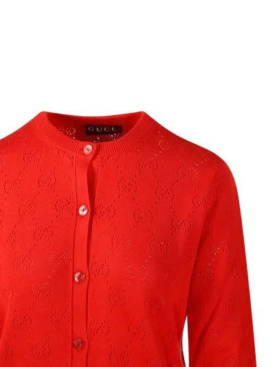 Gucci Sweaters Bright In Red