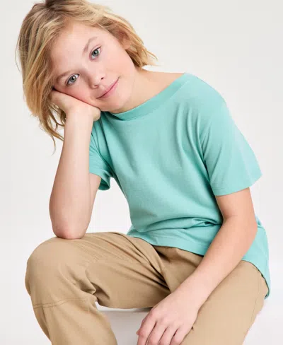 Epic Threads Little & Big Boys Solid T-shirt, Created For Macy's In Green