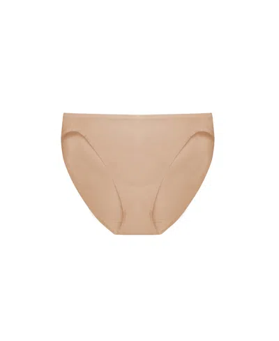 Natori Bliss Bare Cotton Bikini 3-pack In Black