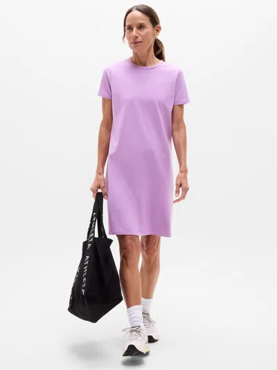 Athleta Essential Tee Dress In Purple