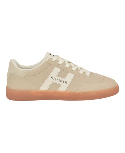 Tommy Hilfiger Hilfiger Logo Skater Sneaker In Brown