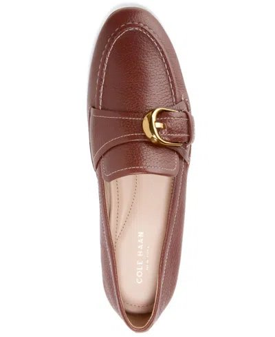 Cole Haan Grand Ambition Alette Buckle Loafer In Brown