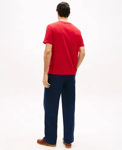 Tommy Hilfiger Logo-detail T-shirt In Red