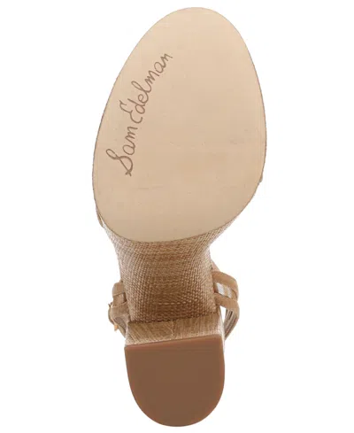 Sam Edelman Sandy Ankle Strap Platform Sandal In Multi