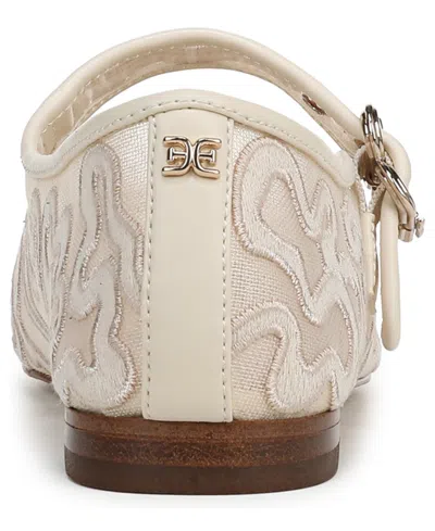 Sam Edelman Michaela Mesh Flats Modern Ivory In Pattern
