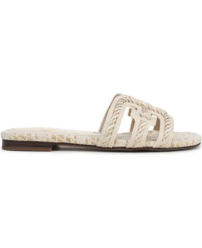 Sam Edelman Bay Twist Strap Sandals In Metallic
