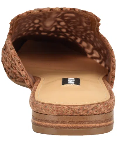 Nine West Camella Mule In Brown
