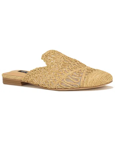 Nine West Camella Mule In Brown