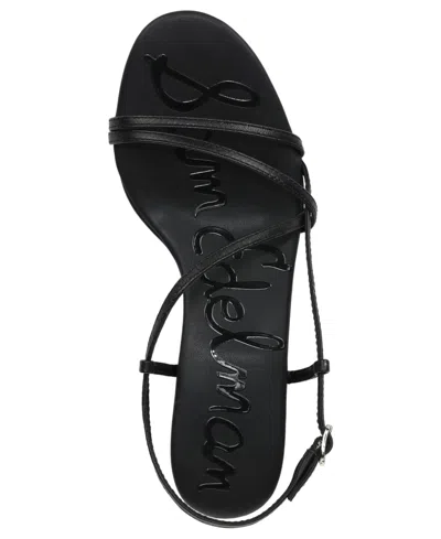 Sam Edelman Cora Slingback Kitten Heel Sandal In Black