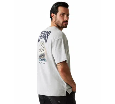 Guess Men's Sailing Ship Graphic T-shirt In Pattern