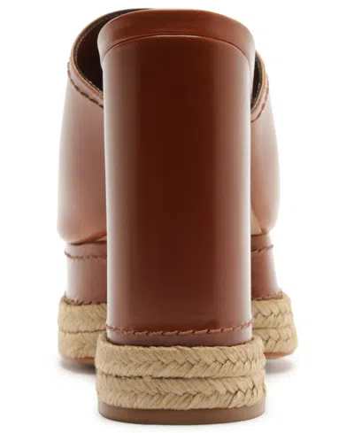 Schutz Darah Platform Sandal In Brown