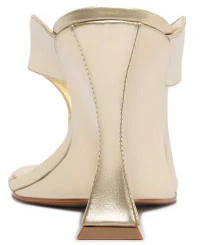 Schutz Maya Wedge Sandal In Gold