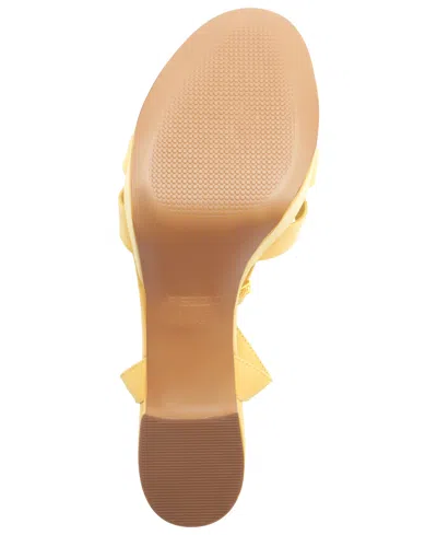 Arezzo Veronica Ankle Strap Platform Sandal In Brown