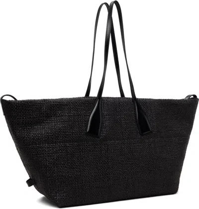 Balmain Black Track Tote In Black
