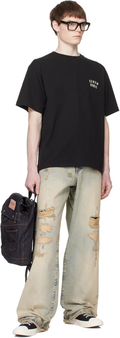 Kenzo Five Pocket Backpack Adjustable Straps Top Handle
