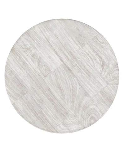 Simpli Home Boyd 13" Mango Wood Solid Accent Table In Gray