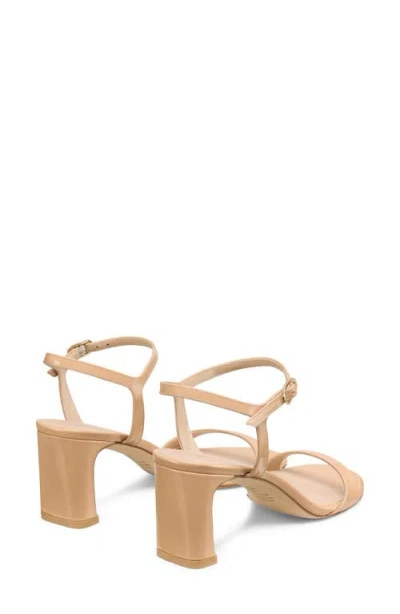 Stuart Weitzman Babette Ankle Strap Sandal In Brown
