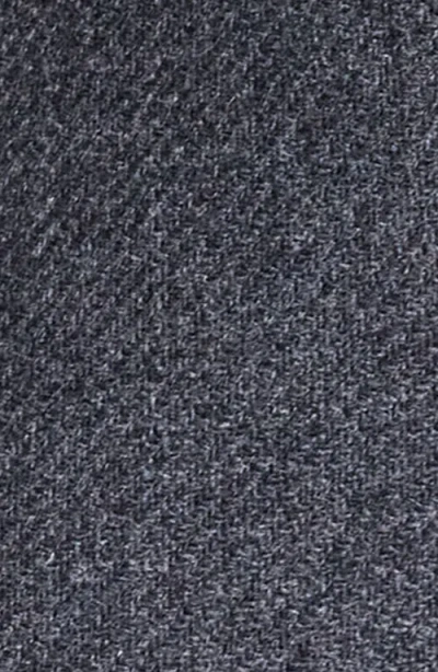Theory Ribbed Wool-trimmed Wool-blend Twill Jacket In Gray