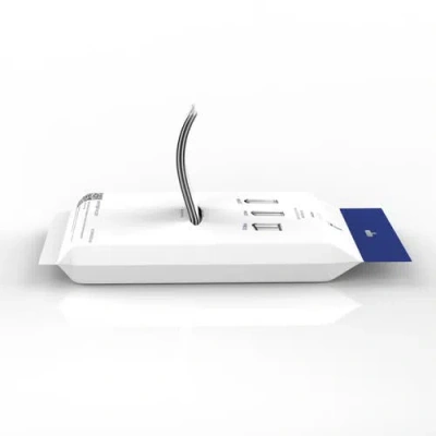 Happimess Scented Trash Can Liners, White Drawstring, In Blue