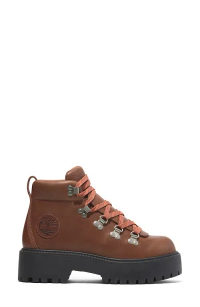 Timberland Stone Street Platform Boot In Brown