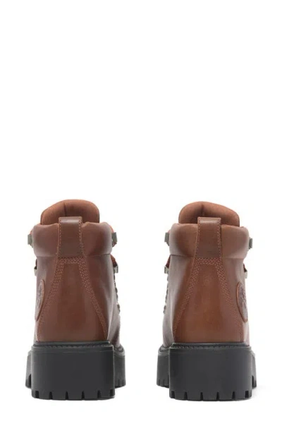Timberland Stone Street Platform Boot In Brown