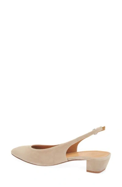 Aeyde Celeste Slingback Leather Pumps In Neutral