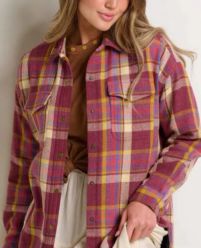 Toad And Co Conifer Shirt Jacket In Multi