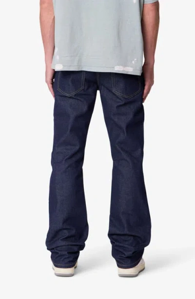 Mnml Raw Bootcut Jeans In Blue