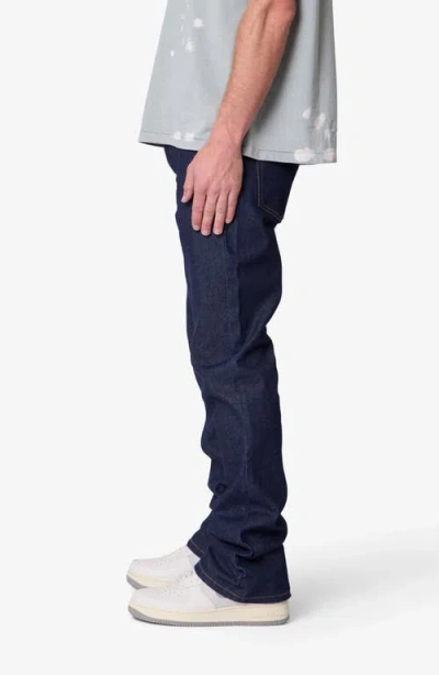 Mnml Raw Bootcut Jeans In Blue