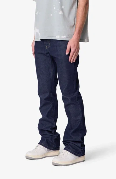 Mnml Raw Bootcut Jeans In Blue